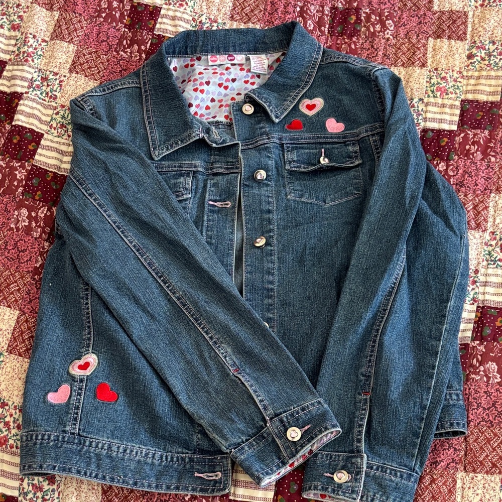 Jean jacket for girls, XL